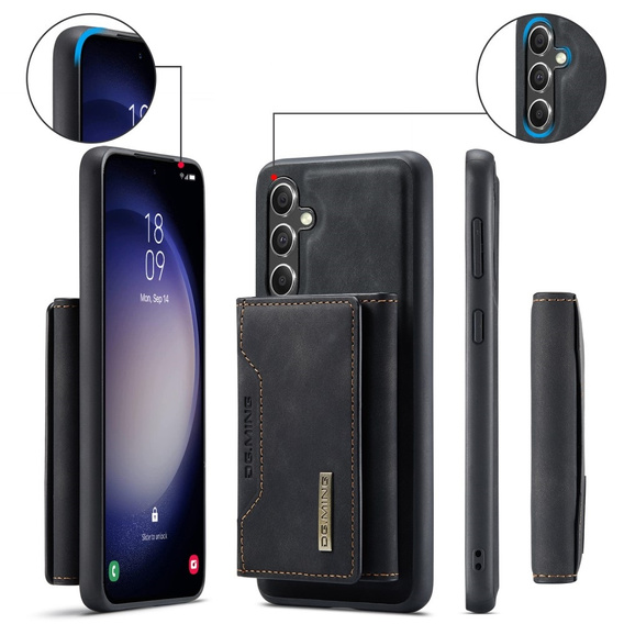 Obal na mobil pre Samsung Galaxy A56 5G, DG.MING 2in1, čierne