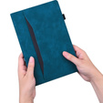 Puzdro pre Samsung Galaxy Tab S8 Ultra, Classic, s priestorom pre stylus, modré
