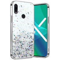 Obal na mobil pre Xiaomi Redmi Note 7, Glittery, priehľadné