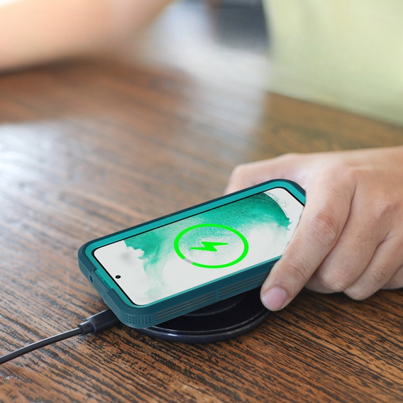 Vodotesné puzdro IP68 pre Samsung Galaxy S23 Plus, zelený