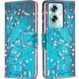 Klapkové puzdro pre Oppo A79 5G, Wallet, Sakura, modré
