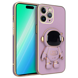Obal na mobil pre iPhone 14 Pro Max, Astronaut, fialové