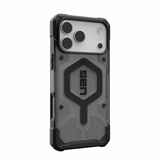 Puzdro Urban Armor Gear pre iPhone 17 Pro Max, Pathfinder MagSafe, Ash/Black