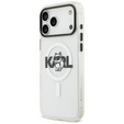 Puzdro Karl Lagerfeld IML Choupette MagSafe pre iPhone 17 Pro