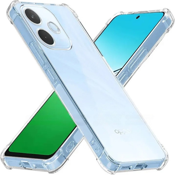 Obal na mobil pre Oppo A5 Pro 5G, Dropproof, priehľadné