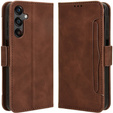 Klapkové puzdro pre Samsung Galaxy A25 5G, Card Slot, hnedé