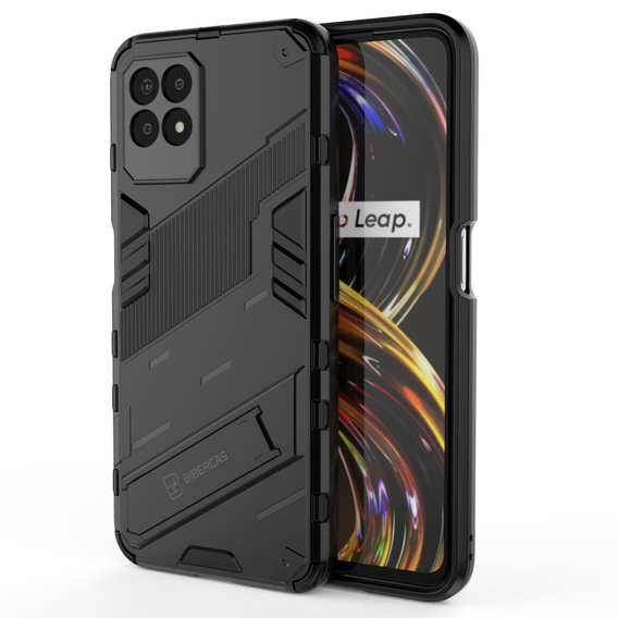 Puzdro pre Realme 8i, Military kickstand, modré