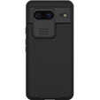 Puzdro pre Google Pixel 8, pancierované Nillkin, CamShield Pro, čierne