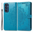 Klapkové puzdro pre Samsung Galaxy M35, Mandala, modré