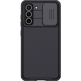 Puzdro pre Samsung Galaxy S21 FE, pancierované Nillkin, CamShield Pro, čierne