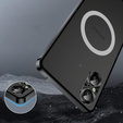 Ochranné puzdro na fotoaparát pre Sony Xperia 5 V, CamShield MagSafe, transparentné / čierne