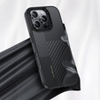 Puzdro BENKS Kevlar pre iPhone 16 Pro Max, pre MagSafe, Carbon Fiber, čierne