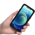 Vodotesné puzdro IP68 pre iPhone X / XS, čierne