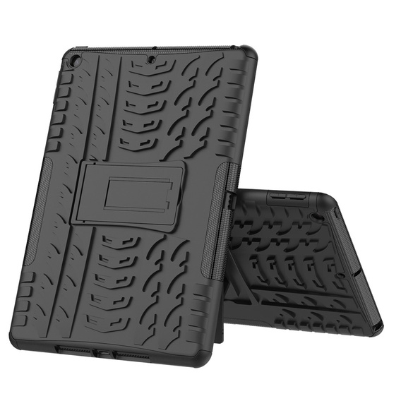 Puzdro pre iPad 10.2 2021 / 2020 / 2019, Tire Armor, čierne