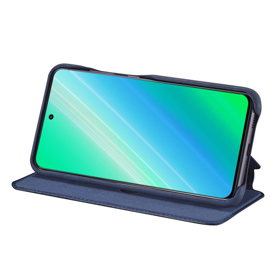 Klapkové puzdro pre Samsung Galaxy S23 Plus, ERBORD Retro, modré