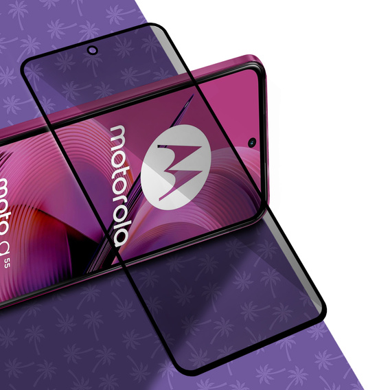 Tmavé sklo na ochranu súkromia Shy Palm pre Motorola Moto G55 5G