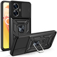Obal na mobil pre Realme C55, CamShield Slide, čierne