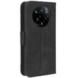 Klapkové puzdro pre Realme 14 Pro 5G, Card Slot, čierne