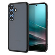 Puzdro Spigen pre Samsung Galaxy S25, Ultra Hybrid, čierna / matná + tvrdené sklo 9H