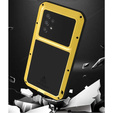 Love Mei Obal na mobil pre Samsung Galaxy A53 5G, armored with glass, žlté