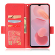 Klapkové puzdro pre Ulefone Note 12P, Wallet Litchi Magnet, červené