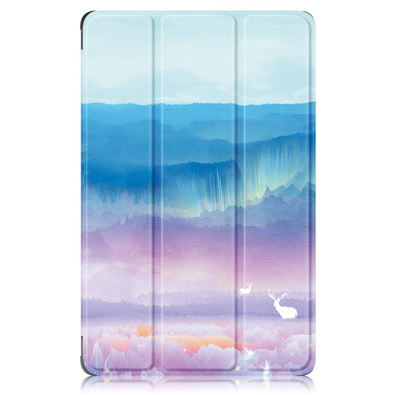 Obal na mobil pre Lenovo Tab P11 Pro Gen 2 2022, Smartcase Pen Slot, deer in mountains