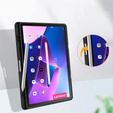 Puzdro pre Lenovo Tab M10 Plus 10.6 Gen 3 TB-125F TB-128F, Smartcase Hybrid, so slotom na stylus, čierne