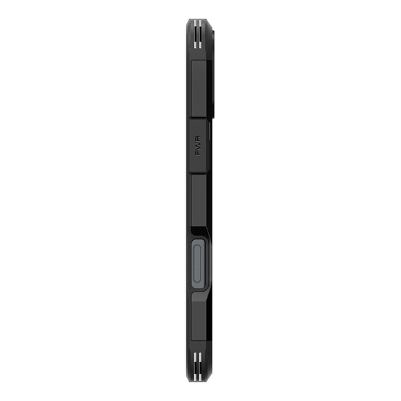 Puzdro Spigen pre iPhone 16, Tough Armor Mag MagSafe, čierne + tvrdené sklo 9H