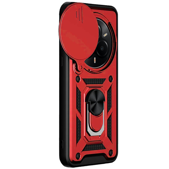 Obal na mobil pre Realme 14 Pro+ 5G, CamShield Slide, červené