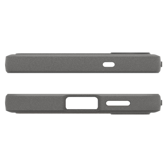 Puzdro Spigen pre Samsung Galaxy S25, Rugged Armor MagSafe, sivé + tvrdené sklo 9H