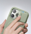 Puzdro pre iPhone 16 Pro, Suritch Shockproof, pre MagSafe, zelený