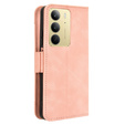 Klapkové puzdro pre Realme 14X / Realme C75, Card Slot, ružové