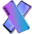 Puzdro pre Samsung Galaxy A36, Gradient Dropproof, Fialová / modrá