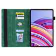 Puzdro pre Xiaomi Redmi Pad Pro / Xiaomi Poco Pad, Classic, s priestorom pre stylus, zelený