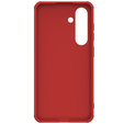 NILLKIN puzdro pre Samsung Galaxy S24, Super Frosted Shield Case, červené