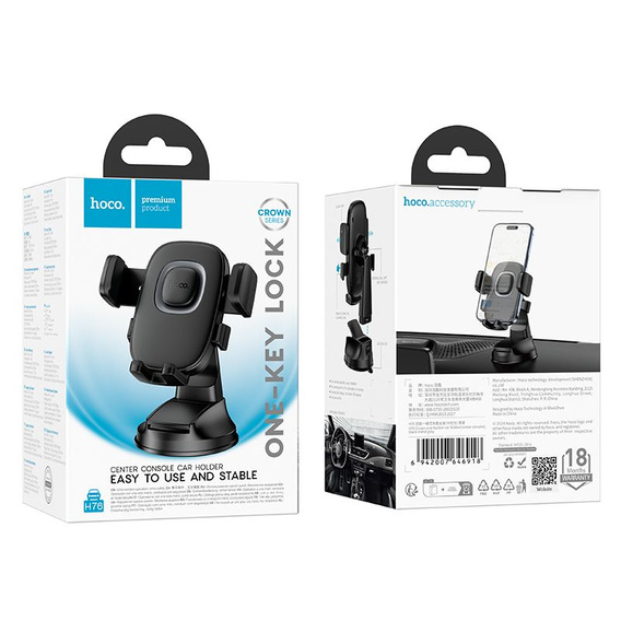 Držiak na telefón do auta Hoco H76 na palubnú dosku