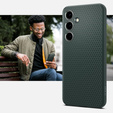 Puzdro Spigen pre Samsung Galaxy S24, Liquid Air, zelený + tvrdené sklo 9H