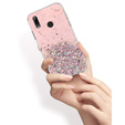 Obal na mobil pre Huawei P Smart 2019, Glittery, ružové