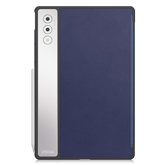 Puzdro pre Lenovo Yoga Tab Plus, Smartcase, tmavomodré