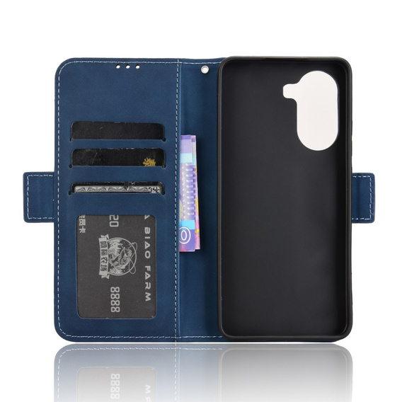 Klapkové puzdro pre Xiaomi Poco X7 Pro 5G, Card Slot, tmavomodré