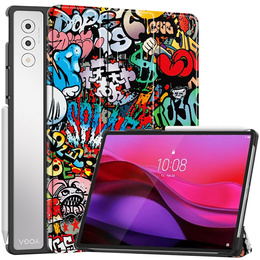 Puzdro pre Lenovo Yoga Tab Plus, Smartcase, graffiti