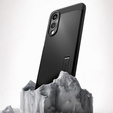 Puzdro Spigen pre Samsung Galaxy S25 Edge, Tough Armor Mag MagSafe, čierne + tvrdené sklo 9H