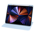 Puzdro pre iPad Pro 11" 2022/2021/2020 (4/3/2 gen.), s priestorom pre stylus, otočné o 360°, modré