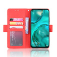 Klapkové puzdro pre Huawei P40 Lite, Card Slot, červené