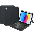 Puzdro + klávesnica iPad 10.9 2022 10 GEN, keyboard Pen Slot, čierne