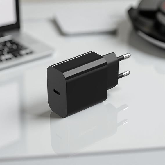 Blavec GaN4 45W USB-C PD/QC sieťová nabíjačka s USB-C - USB-C kábel pre zariadenia s USB-C: smartfóny, tablety a ľahké notebooky