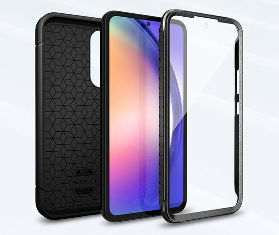 Obal na mobil pre Samsung Galaxy A54 5G, Suritch Basic, čierne