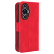 Klapkové puzdro pre Huawei Nova 11 Pro, Card Slot, červené