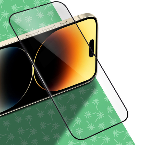 5D Full Glue Smart Palm tvrdené sklo pre iPhone 14 Pro