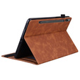 Puzdro pre Samsung Galaxy Tab S10 FE+ Plus, Classic, s priestorom pre stylus, čierne